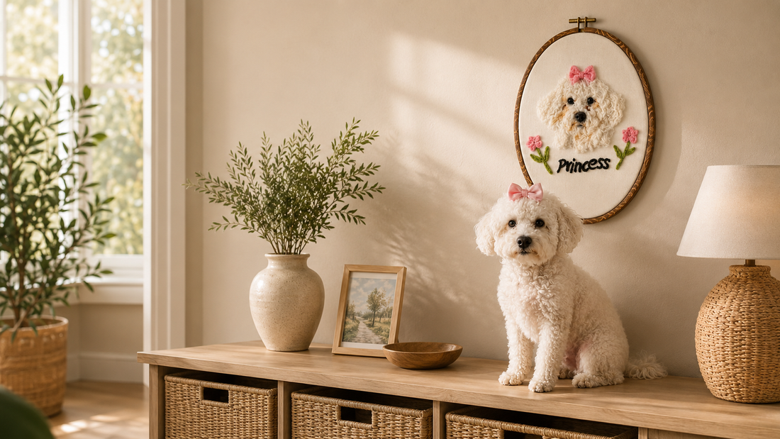 Pet Birthday Gift: Why a Custom Wool Felt Pet Portrait Feels So Personal
