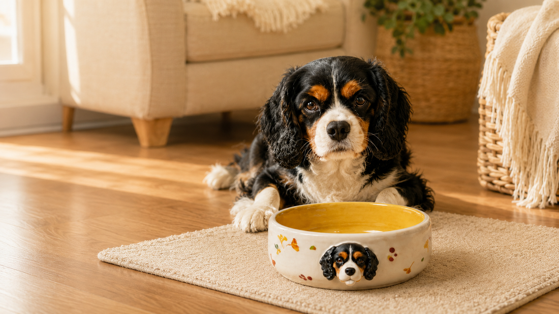 Personalized Pet Bowl with 3D Pet Portrait: A Custom Gift Made for Dog and Cat Lovers