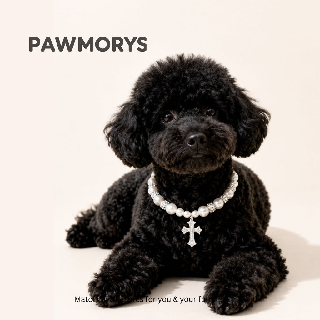 Ballerina Matching Pearl Necklaces for Pets & Owners