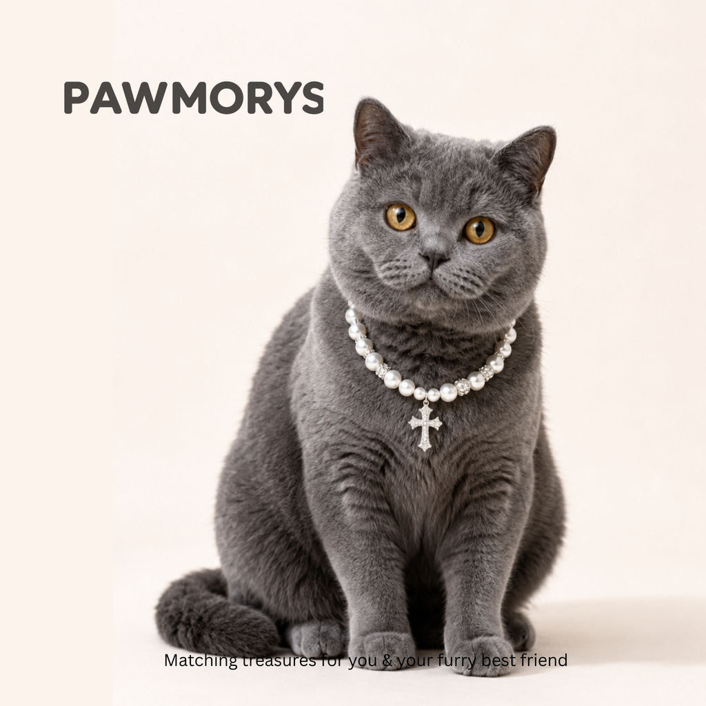 Ballerina Matching Pearl Necklaces for Pets & Owners