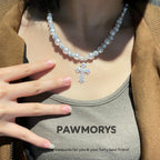 Ballerina Matching Pearl Necklaces for Pets & Owners