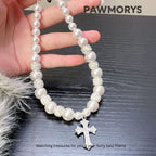 Ballerina Matching Pearl Necklaces for Pets & Owners