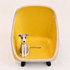 custom pet phone stand ceramic desk holder personalized dog cat figurine gift