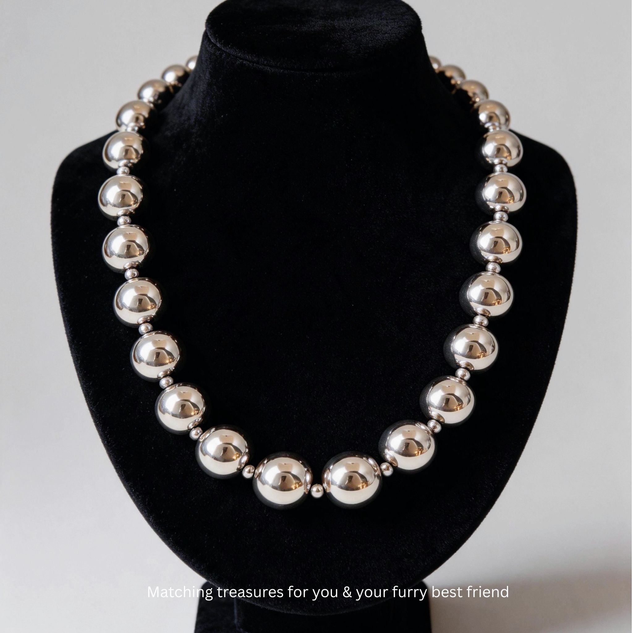 Pittsburgh Bubbles Matching Necklaces for Pets & Owners | Pawmorys