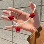 Bordeaux Star Pet Necklace