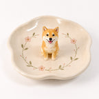 Custom 3D pet figurine ring dish jewelry holder