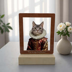 Custom photo light frame for personalized gift home decoration