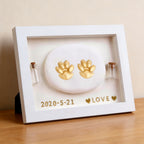 custom pet paw print memorial frame dog cat keepsake gift