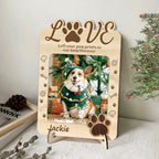 Pet playing puzzle personalized with pet photo design