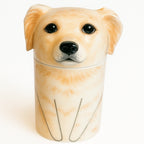 Custom Ceramic Dog Urn for Ashes – Personalized Pet Memorial