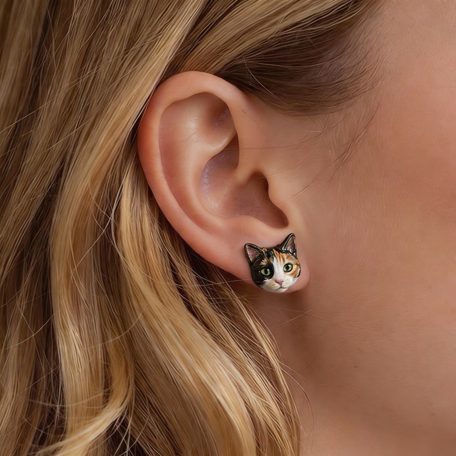 Custom 3D Pet Portrait Pendant