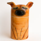 Custom Ceramic Dog Urn for Ashes – Personalized Pet Memorial