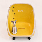 custom pet phone stand ceramic desk holder personalized dog cat figurine gift