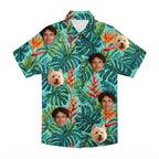 Custom Photo Hawaiian Shirt – Personalized Face Aloha Shirt Gift for Summer
